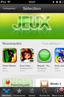 App Store augmentation des prix  (1)